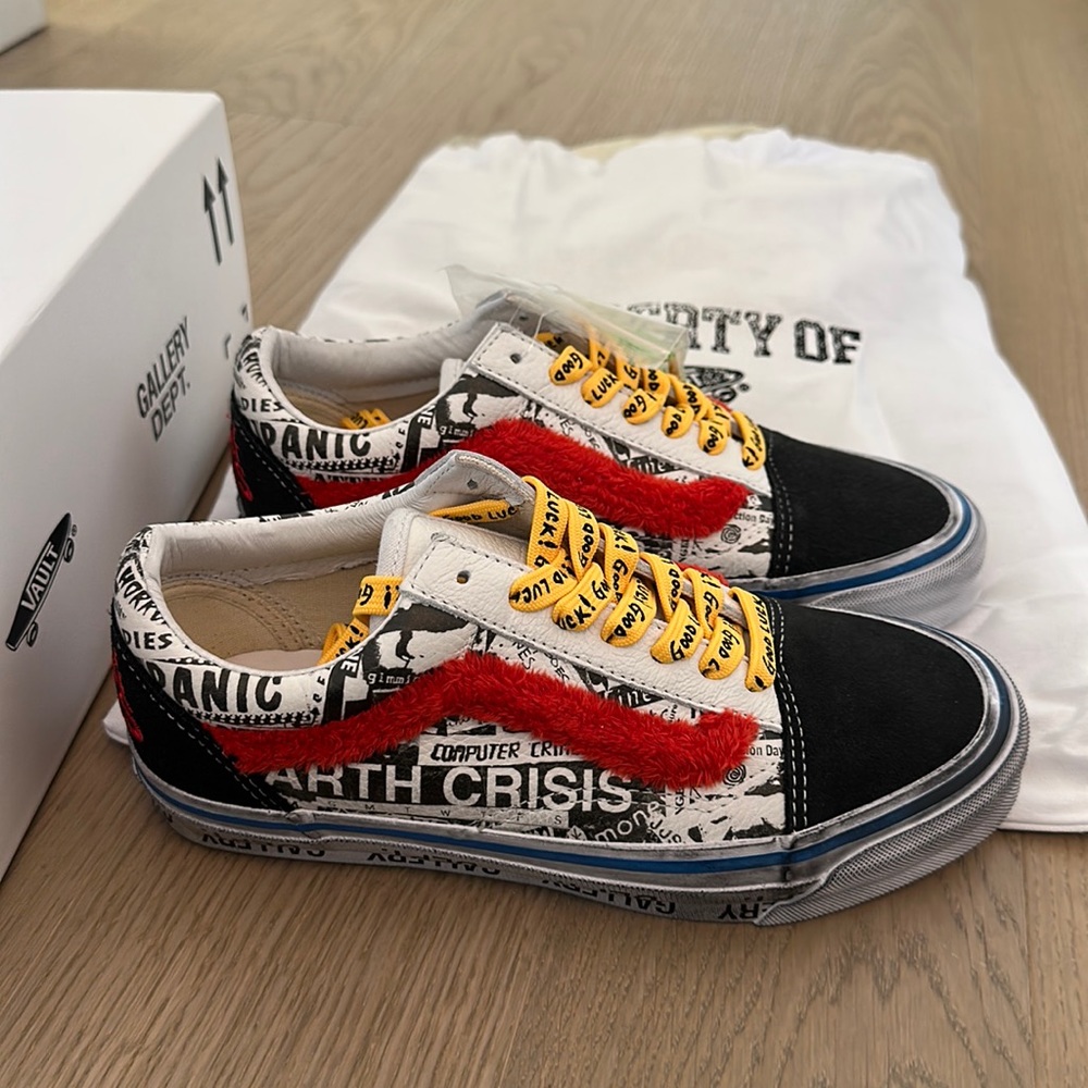 Gallery dept vans collab- Old Skool Good Luck